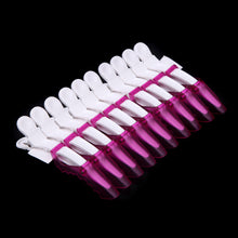 10Pcs Hair Styling Hair Clip Plastic Crocodile Hairdressing Sectioning Clamp TIML66 TIML66