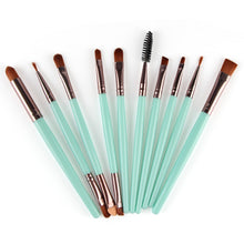 10pcs pro beauty eye shadow eyelinercosmetic makeup brush brushes set tool TIML66