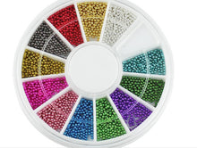 12 Colors Glitter Mix Color UV Gel Nail Art Acrylic Set TIML66
