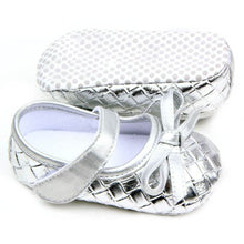 0-12Months PU Leather Bowknot Lattice Baby Girls Shoes Soft Sole Anti Slip Toddler First Walker Shoes TIML66