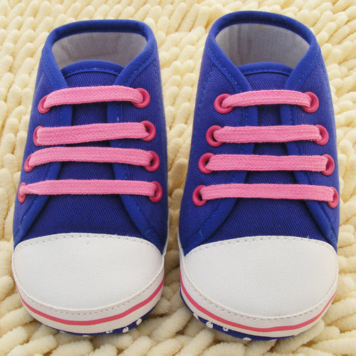 0-18 Months Infant Toddler born Baby Boy Girls Soft Sole Prewalker Sneaker Shoes TIML66