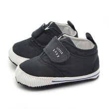 0 1mborn baby boys cotton ankle canvas high crib shoes casual sneaker first walkers TIML66