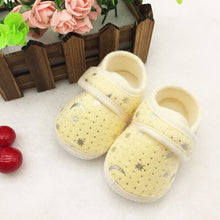 0-18Months Cute Infants Bay Boys Girls Shoes Cotton Crib Shoes Star Print First Walkers TIML66