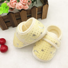 0-18Months Cute Infants Bay Boys Girls Shoes Cotton Crib Shoes Star Print First Walkers TIML66