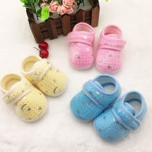 0-18Months Cute Infants Bay Boys Girls Shoes Cotton Crib Shoes Star Print First Walkers TIML66