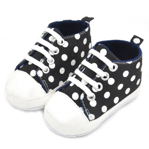 0-24 Months Baby Boy Girls Casual Slip On Laces Shoes First Walkers Shoes Prewalker TIML66