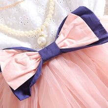 0-3Y Toddler Baby Kids Girls Princess Tutu Dress Bow Necklace Layered Dresses TIML66