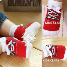 0-4 Years Baby Kids Infant Cotton Shoelaces Anti Slip Trainer Socks Booties Socks TIML66