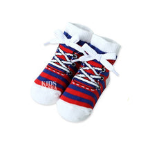 0-4 Years Baby Kids Infant Cotton Shoelaces Anti Slip Trainer Socks Booties Socks TIML66