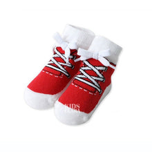 0-4 Years Baby Kids Infant Cotton Shoelaces Anti Slip Trainer Socks Booties Socks TIML66