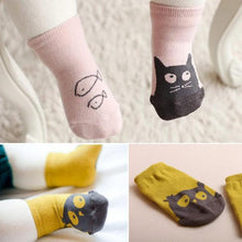 0~4 years cute baby kids girls boys soft socks cartoon owl pattern socks cotton socks TIML66