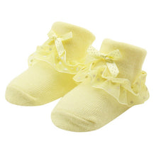 0~ months infants cotton ankle socks baby girls princess bowknots socks TIML66