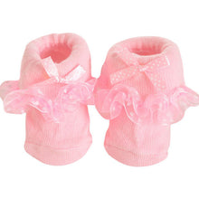 0~ months infants cotton ankle socks baby girls princess bowknots socks TIML66