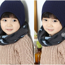 1~ years warm girl boy baby kids scarf neckerchief leopard printed scarves TIML66