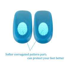 Feet Care Tool Half Size Shoes Insole Increase Height Gel Insert Insole For 6-9 8-12 Shoes Size Men Women Foot Taller Pad TIML66 TIML66