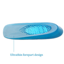 Feet Care Tool Half Size Shoes Insole Increase Height Gel Insert Insole For 6-9 8-12 Shoes Size Men Women Foot Taller Pad TIML66 TIML66