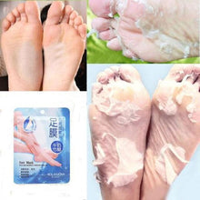 baby exfoliating foot mask peeling renewal remove dead skin cuticles feet care TIML66