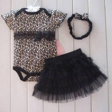 1 Set born Infant Baby Girl Clothing Polka Dot Headband + Romper + TUTU Outfit Clothes 3pcss SetsJFY66