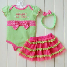 1 Set born Infant Baby Girl Clothing Polka Dot Headband + Romper + TUTU Outfit Clothes 3pcss SetsJFY66