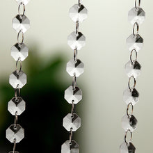 10pcs 1m foot wedding diy decor acrylic crystal beads curtain strand garland TIML66