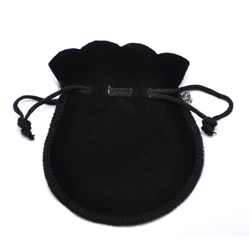 10pcs  cm x 7 cm mini jewelry coin storage bag velvet flock drawstring pouches boxes wedding gift bags TIML66