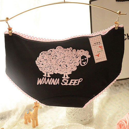 13 Color Underwear Women Cartoon Briefs Girl Cute Cotton Comfort Underpants Candy Color Women Panties PY3 TIML66