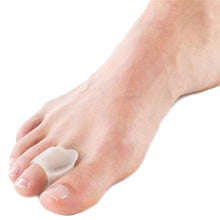 s Clear Gel Toe Hallux Valgus Separator Toe Bunion Protector Foot Care Pads TIML66