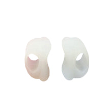 s Clear Gel Toe Hallux Valgus Separator Toe Bunion Protector Foot Care Pads TIML66