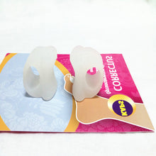 s Clear Gel Toe Hallux Valgus Separator Toe Bunion Protector Foot Care Pads TIML66