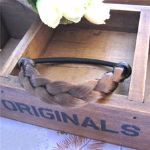 2pcs Lady Women Braid/Straight Wig Elastic Headband Hair Band Rope Scrunchie Hairband Ponytail  TIML66