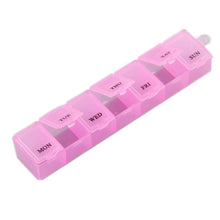 New 7 Days Pill Medicine Box Holder Capsules Case Storage Container Organizers 3 Colors to Choose P1 TIML66