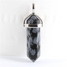 1piece 19 Choices New Crystal Fine Jewelry Healing Point Chakra Reiki Necklace Pendant Beads TIML66