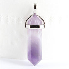 1piece 19 Choices New Crystal Fine Jewelry Healing Point Chakra Reiki Necklace Pendant Beads TIML66