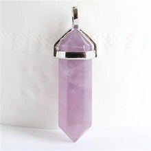 1piece 19 Choices New Crystal Fine Jewelry Healing Point Chakra Reiki Necklace Pendant Beads TIML66