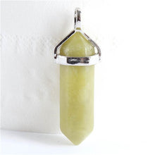 1piece 19 Choices New Crystal Fine Jewelry Healing Point Chakra Reiki Necklace Pendant Beads TIML66