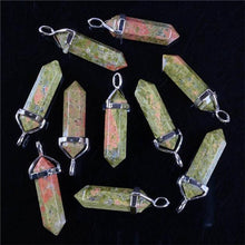 1piece 19 Choices New Crystal Fine Jewelry Healing Point Chakra Reiki Necklace Pendant Beads TIML66