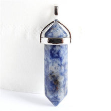 1piece 19 Choices New Crystal Fine Jewelry Healing Point Chakra Reiki Necklace Pendant Beads TIML66