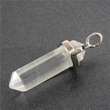 1piece 19 Choices New Crystal Fine Jewelry Healing Point Chakra Reiki Necklace Pendant Beads TIML66