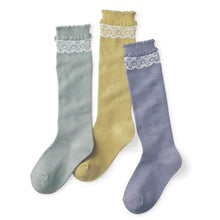 2-6Y Children Kids Girls Lace Stockings Leg Warmer Cotton High Knee Princess School Boot Accessories Y2 TIML66