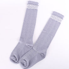 2-6Y Children Kids Girls Lace Stockings Leg Warmer Cotton High Knee Princess School Boot Accessories Y2 TIML66