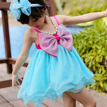 2-7Y Baby Girl Kids Big Bow Princess Dresses Suspender Tulle Holiday Party Tutu Dress TIML66