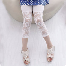 2-7Y Baby Girls Legging Pants Lace Modal Legging Kids Ballet Dance Cropped Capris Pants TIML66