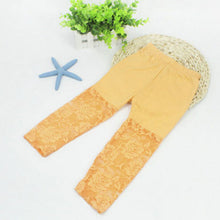 2-7Y Baby Girls Legging Pants Lace Modal Legging Kids Ballet Dance Cropped Capris Pants TIML66