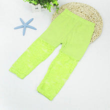 2-7Y Baby Girls Legging Pants Lace Modal Legging Kids Ballet Dance Cropped Capris Pants TIML66