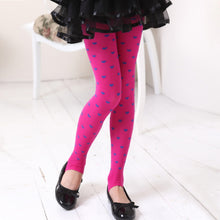 2-7Y Baby Kids Girls Toddler Love Heart Trousers Pantyhose Socks TIML66