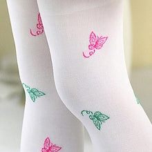 2~7 Years child girls kids velvet butterfly stretch slim warm leggings TIML66