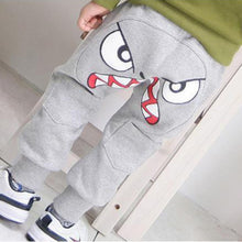 2-7Years Cute Bird Pattern Pants Kids Boys Toddler Cotton Warm Harlan Pants Trousers TIML66