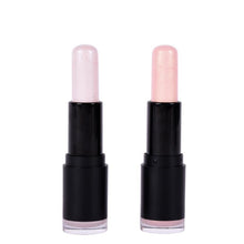 2 Colors Highlighter Stick Shimmer Brighter Powder Cream Waterproof Silver Light Face Cosmetics TIML66