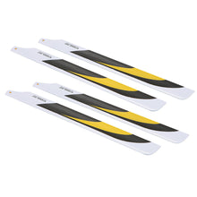 2 Pairs Carbon Fiber 325mm Lightweight Main Blades for Align Trex Electric 450 RC Helicopter 325 Quadcopter Airplane TIML66 TIML66
