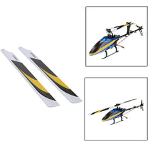 2 Pairs Carbon Fiber 325mm Lightweight Main Blades for Align Trex Electric 450 RC Helicopter 325 Quadcopter Airplane TIML66 TIML66